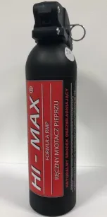 Ręczny miotacz gazu pieprzowego Hi-Max „OC-10”, 550 ml