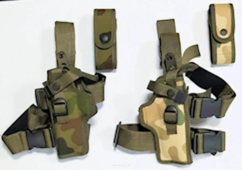 Kabura udowa do pistoletu GLOCK 17/19 z ładow. na magazynek..