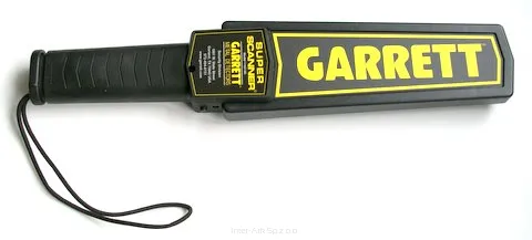 Wykrywacz metali GARRETT, do kontroli osobistej.