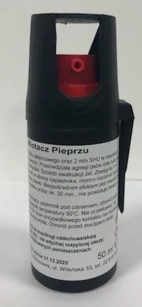 Ręczny Miotacz Gazu OC-5, poj.50ml.